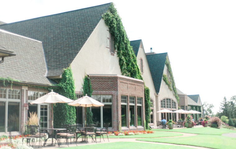 exterior of country club