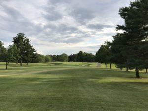 approach to the green at Meadowbrook