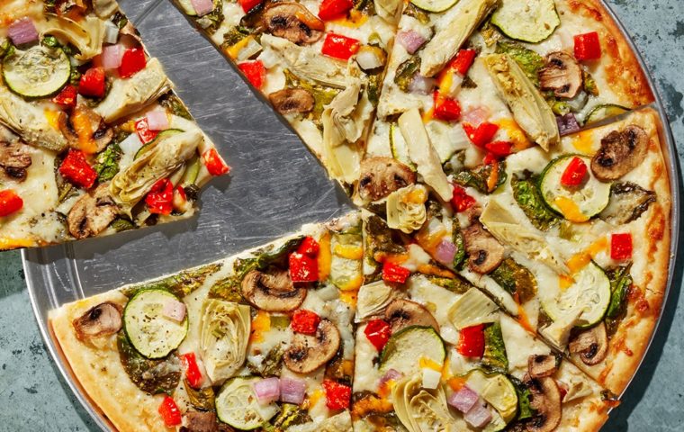 gourmet veggie pizza