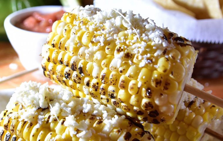 Cotija Grilled Corn