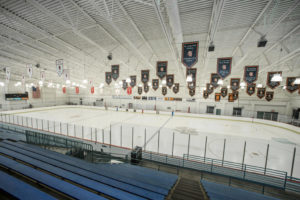 View of the West rink