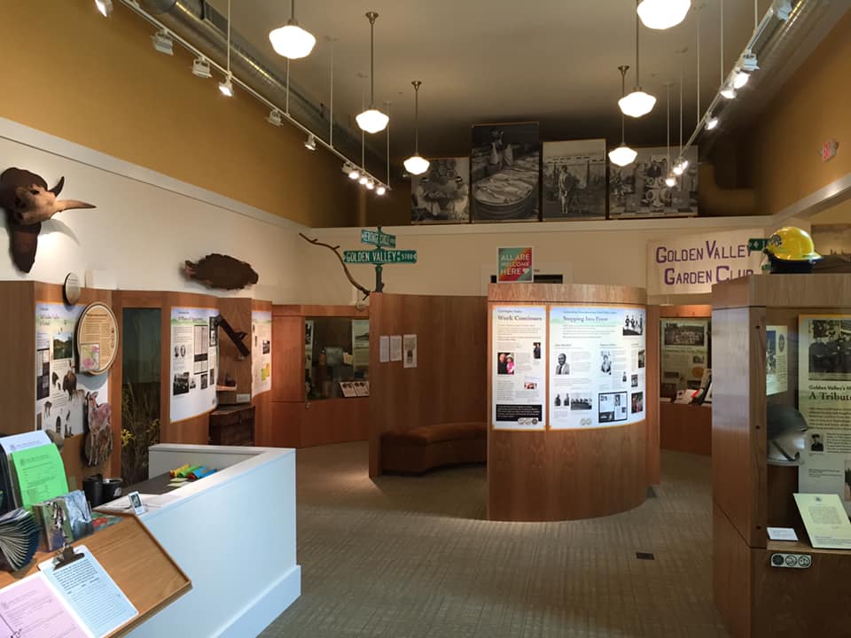Interior of the Golden Valley History Museum