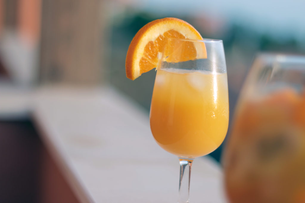 a classic mimosa