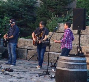 live music on the patio at The Park Tavern