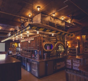 main bar at Warehouse Winery